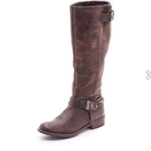 Steve Madden Brown Leather Boots